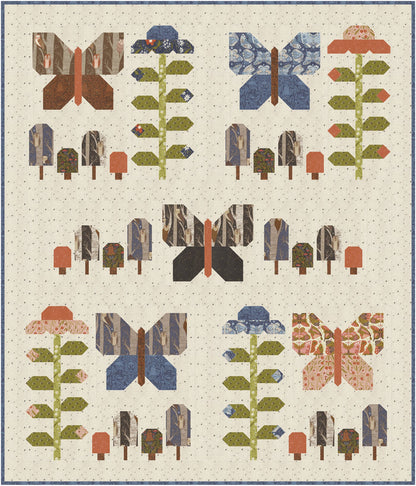 Forest Garden Downloadable PDF Quilt Pattern