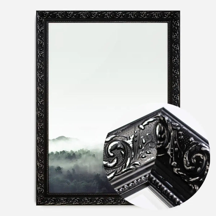 21x30cm | 8¼ x 11¾in / Black Ornate Frame