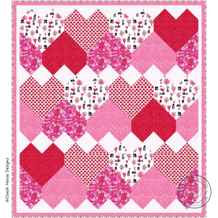 Forever Yours Downloadable PDF Quilt Pattern