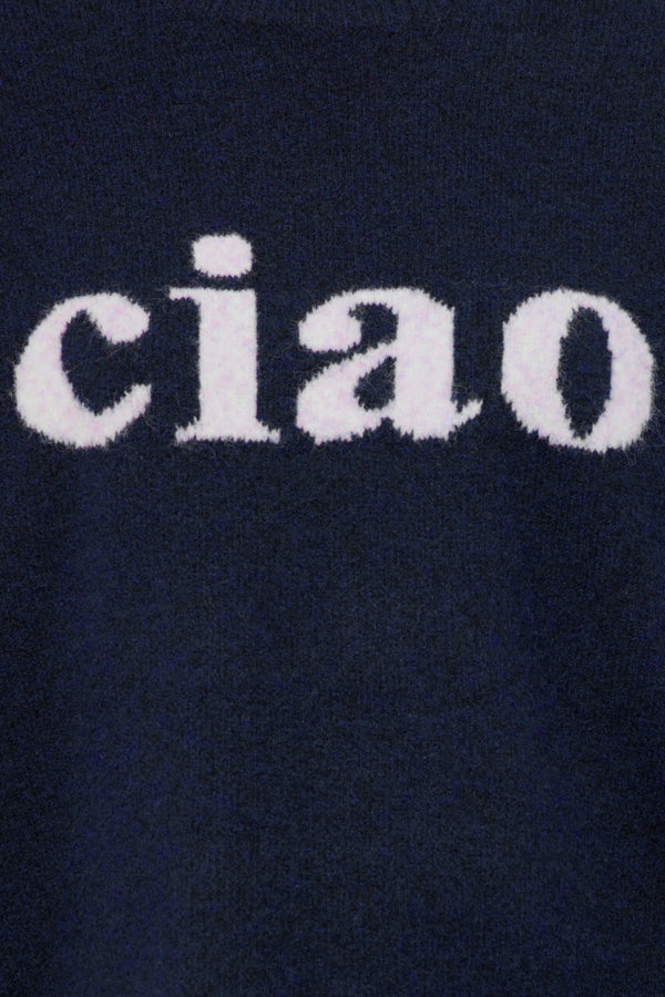 Fransa Frflorence Pullover in Salute Ciao - Precious Sparkle