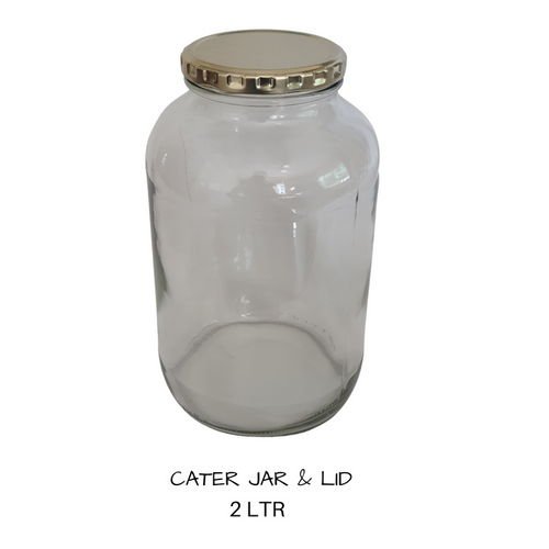 Glass Catering Jars 2 Litres