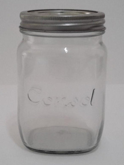 Glass Preserve Jars Dome & Ring 500 mls