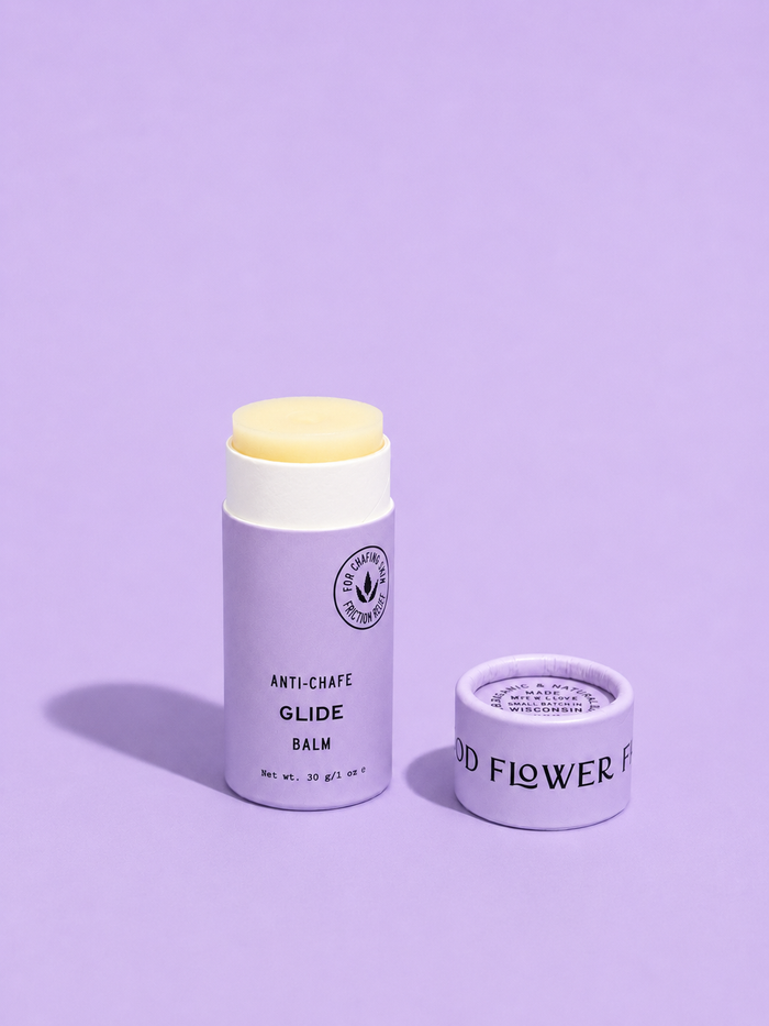 Glide Balm for Anti-Chafe / 1 oz Biodegradable Stick