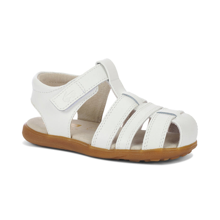 Gloria V Sandal - White - Wee Bee Baby Boutique