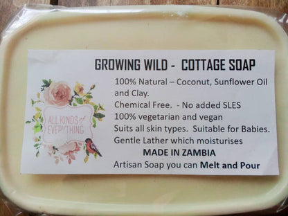Glycerine Soap Base - Goat milk (Locally Made) 1 kg