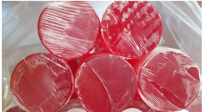 Glycerine Soap Base - Rasberry  1 kg Tubes