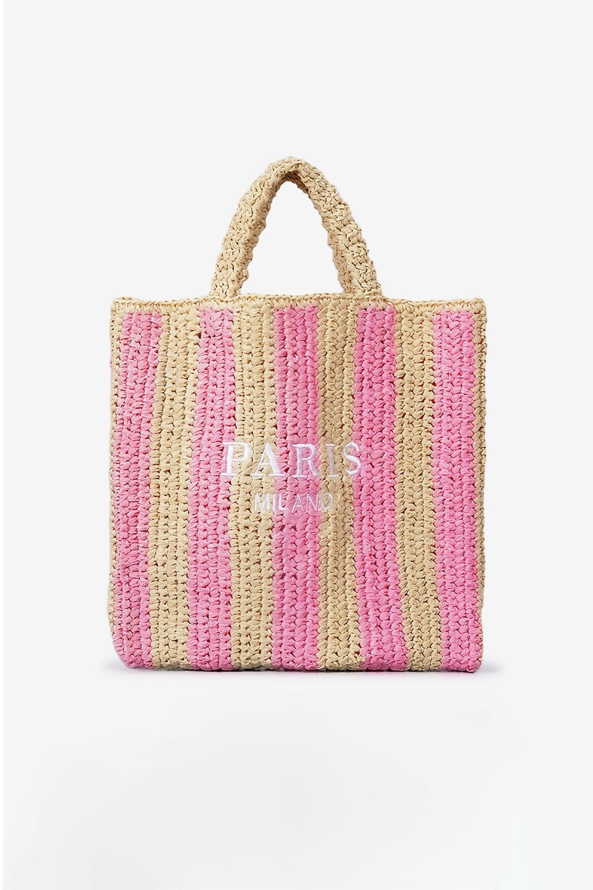 Good Fun Tote Bag - Pink Beige