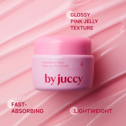by juccy Gooseberry Juicy Glow-up Gel Cream Nudie Glow Australia