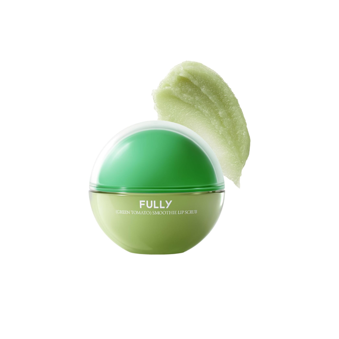 Fully Green Tomato Smoothie Lip Scrub Nudie Glow Australia