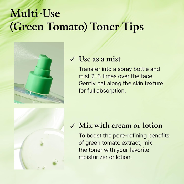 Fully Green Tomato Toner Nudie Glow Australia