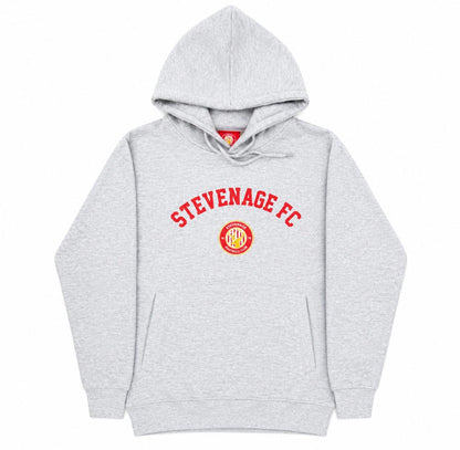 Grey Hoodie - Stevenage FC badge