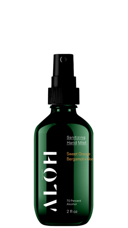 Hand Sanitizing Mist - Sweet Orange Bergamot + Aloe 2oz