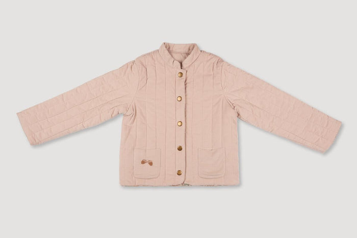Harriet Jacket - Blush Beige (3T, 4T) - Wee Bee Baby Boutique