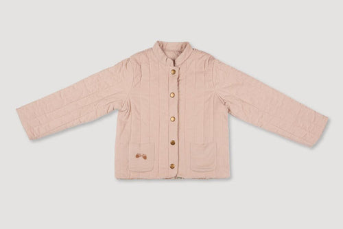 Harriet Jacket - Blush Beige (3T, 4T) - Wee Bee Baby Boutique