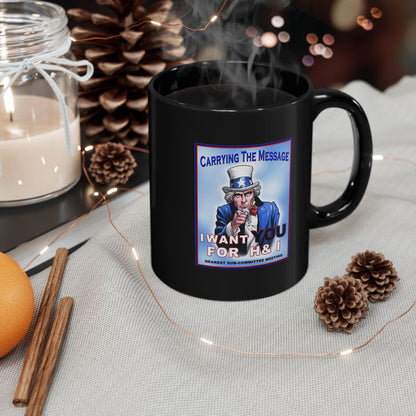H&I Uncle Sam I Want You 11/15oz NA Ceramic Mug