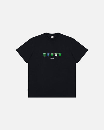 ART OF x Hibernian Classics Tee | Hibs Black Graphic Football T-shirt
