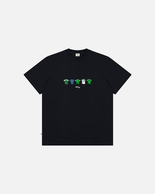 ART OF x Hibernian Classics Tee | Hibs Black Graphic Football T-shirt