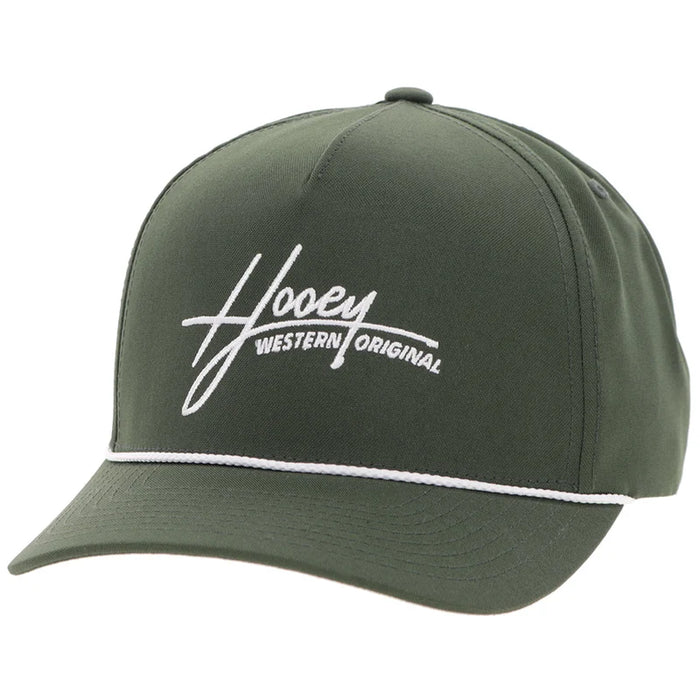 Hooey Green 'Mark Out' Snap Back Trucker Ball Cap 2601T-GR