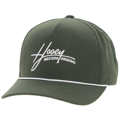 Hooey Green 'Mark Out' Snap Back Trucker Ball Cap 2601T-GR
