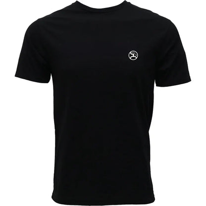 Hooey Men's Black 'Cowboy Swing' Short Sleeve Tee Shirt GT2604BK
