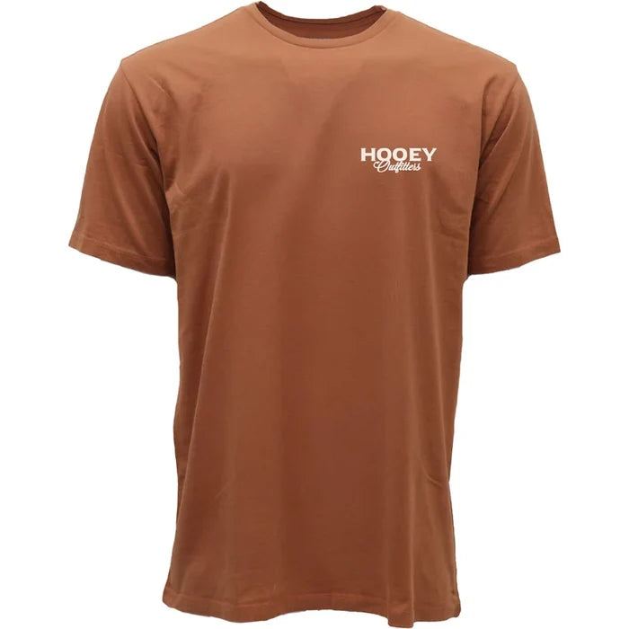 Hooey Outfitters Men's Toller Rust Bird Dog Short Sleeve Tee Shirt HT2656RU