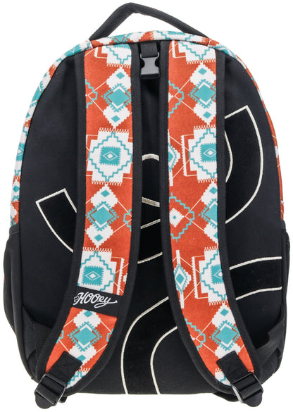 Hooey Recess Rust & Teal Aztec Print Backpack BP2601RUAZ