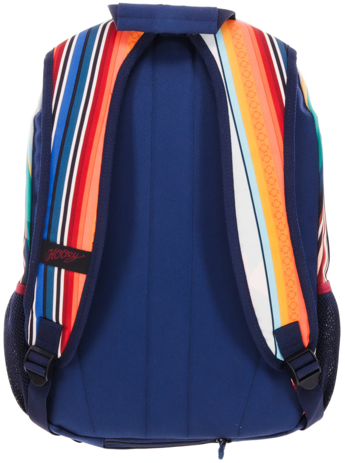 Hooey Rockstar Blue Multi Color Serape Print Backpack BP2602SPNV