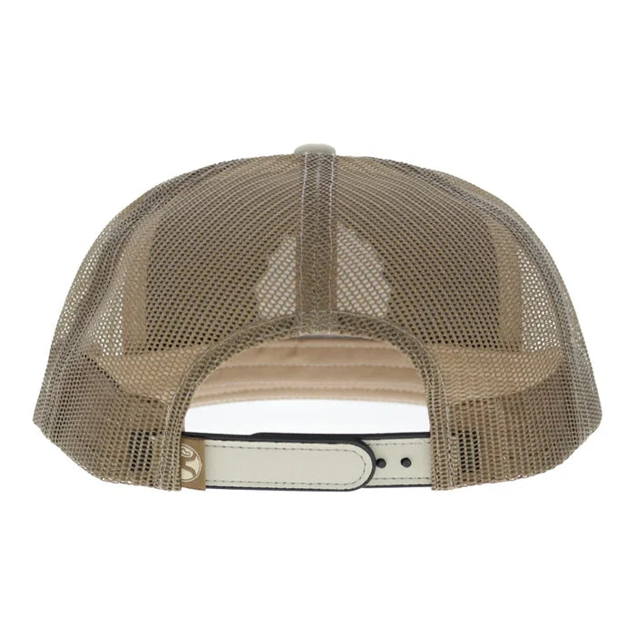 Hooey Spur Cream & Tan Trucker Snapback Hat 2614T-CRTN