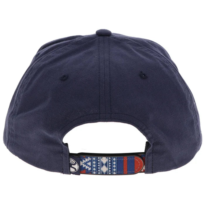 Hooey x 'Bad Company Rodeo' Navy with Aztec Trucker Snapback Hat BC003T-NVAZ