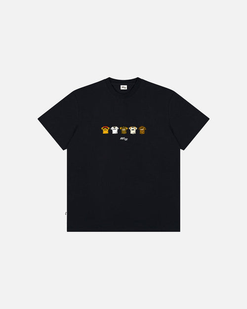 ART OF Hull Printed Classics Tee | HCFC Black Graphic Football T-shirt