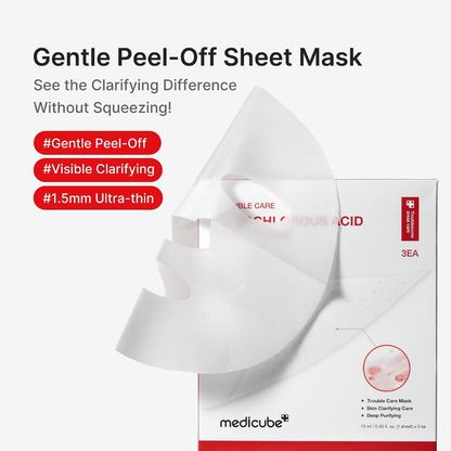 Medicube Hypochlorous Acid Peel Mask Nudie Glow Australia