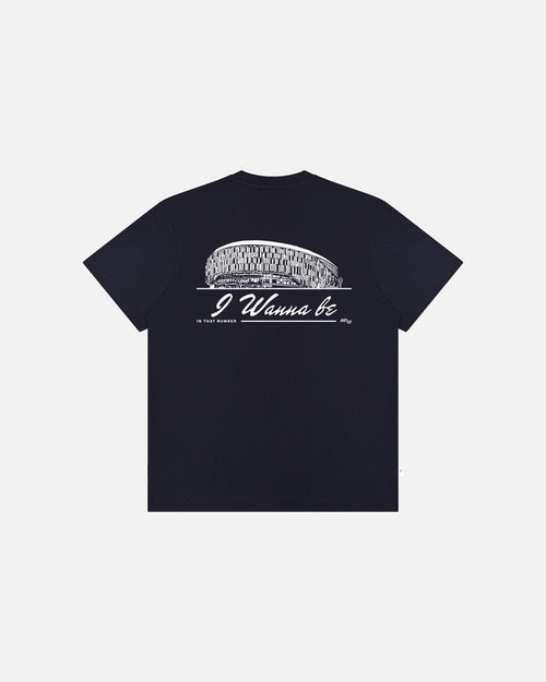 ART OF Spurs I Wanna Be Stadium | THFC Navy Graphic Football T-shirt