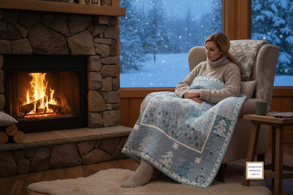 Ice Mountain Downloadable PDF Quilt Pattern
