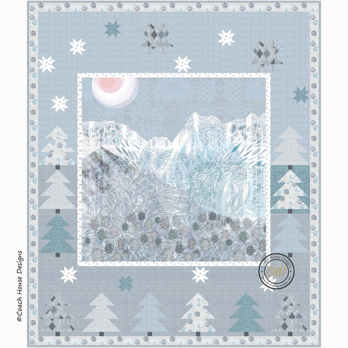 Ice Mountain Downloadable PDF Quilt Pattern