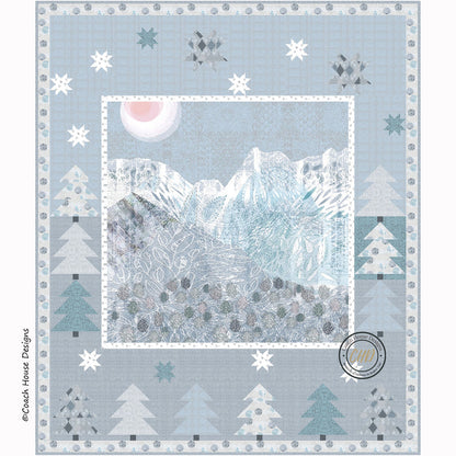 Ice Mountain Downloadable PDF Quilt Pattern