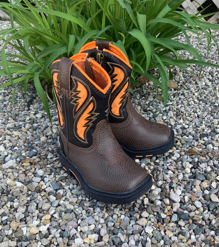 Ariat Lil' Stomper Toddler Intrepid Western Cowboy Boot A441002802-Painted Cowgirl Western Store