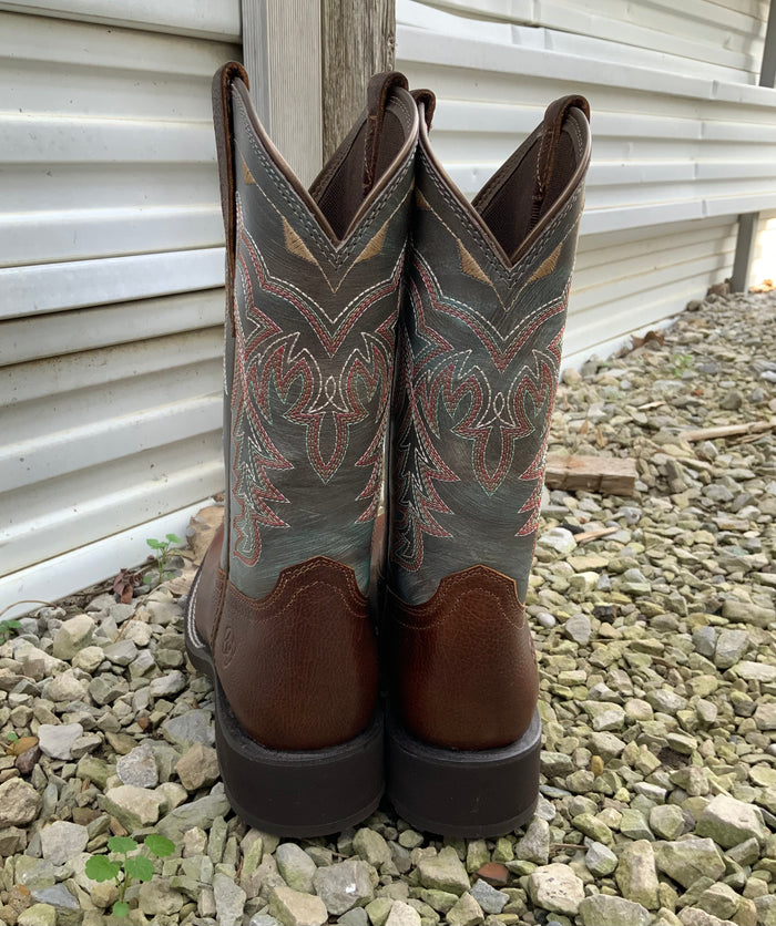Ariat Women's Delilah Cider Brown Wide Square Toe Cowgirl Boots 10042420-Painted Cowgirl Western Store