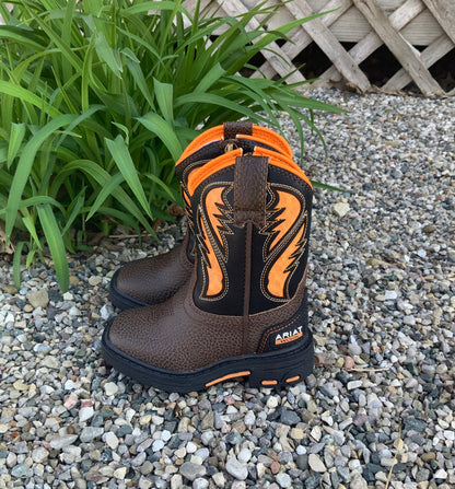 Ariat Lil' Stomper Toddler Intrepid Western Cowboy Boot A441002802-Painted Cowgirl Western Store