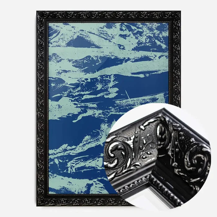 21x30cm | 8¼ x 11¾in / Black Ornate Frame