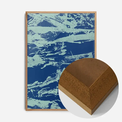 21x30cm | 8¼ x 11¾in / Oak Wood Frame