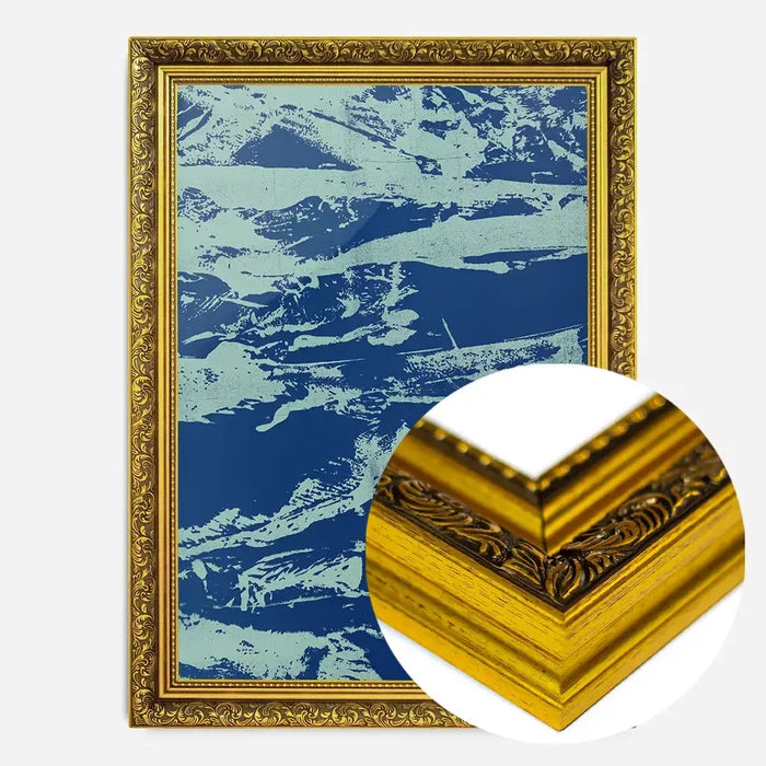 21x30cm | 8¼ x 11¾in / Gold Ornate Frame