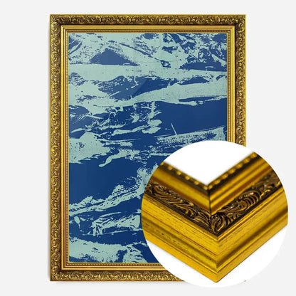 21x30cm | 8¼ x 11¾in / Gold Ornate Frame