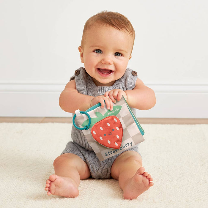 Itzy Learn & Snuggle Gift Set - Bunny Lovey and Busy Book - Wee Bee Baby Boutique
