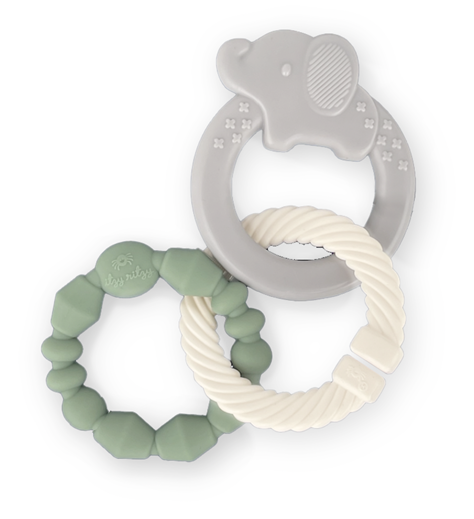 Itzy Loops - Elephant - Wee Bee Baby Boutique