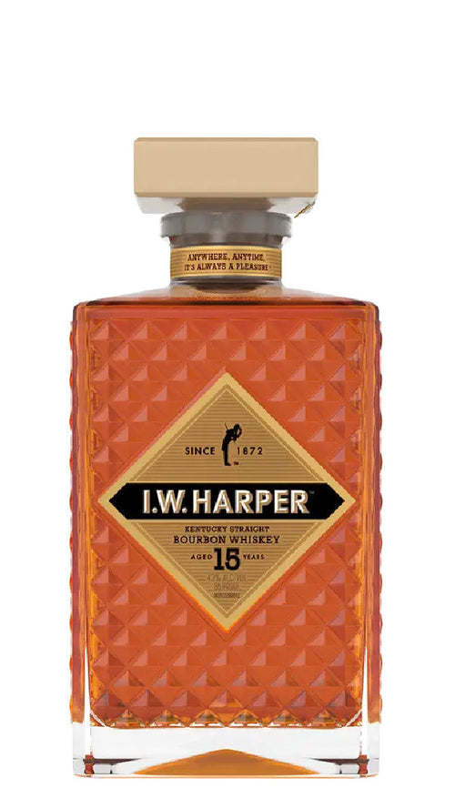 I.W. Harper - "15 Year Old" Bourbon Whiskey (750ml)