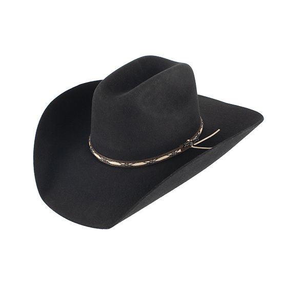 Jason Aldean Collection By Resistol Amarillo Sky 4X Black Western Cowboy Hat RWAMSK-30410775-Painted Cowgirl Western Store