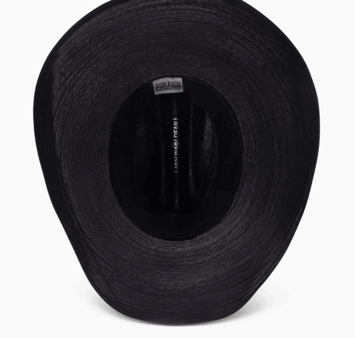 Jason Aldean Collection By Resistol Asphalt Cowboy Bound Black Western Straw Hat RSASCWBJA4107