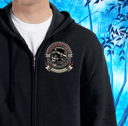 Jimmy K Messenger Zip-Up Hoodie