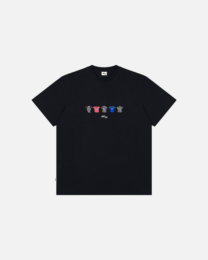 ART OF Juve Classics Tee | Black Graphic Italian Football T-shirt