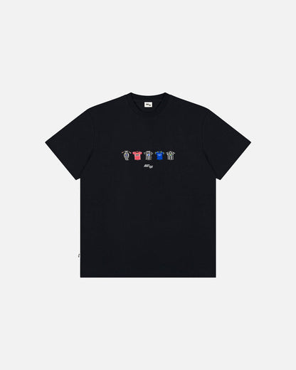 ART OF Juve Classics Tee | Black Graphic Italian Football T-shirt